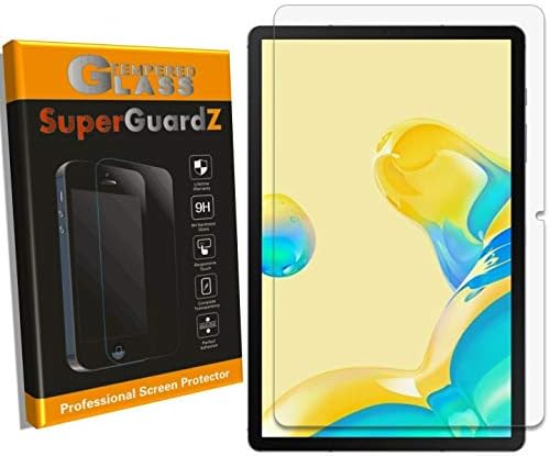 [2 חבילה] עבור סמסונג גלקסי לשונית S8+ Plus/Tab S7+ Plus Protector Screen [זכוכית מחוסמת], SuperGuardz, 9H, 0.3 ממ, קצה עגול 2.5D, אנטי-סקרט, אנטי-בועל